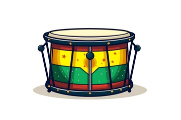 Vector illustration set of 50 musical instruments in cartoon style isolated on white background Retro musical instruments set realistic design Music instruments, musical notes and equipment A variety 