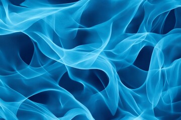 Obraz premium Dynamic flow of royal blue glowing particles creating a vibrant texture in motion