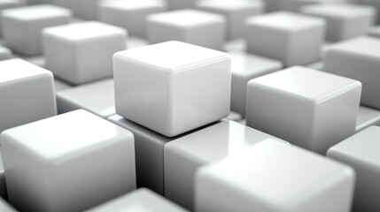 Abstract geometric smartphone background with a 3D pattern. AI generated