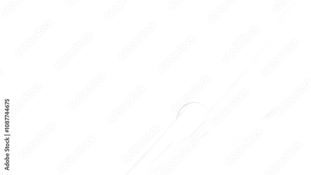 Aufkleber vector lines and circles on a white background create an abstract modern technology concept for deco