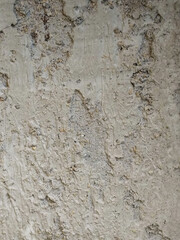 Textured surface of a weathered concrete wall revealing its rough and aged characteristics