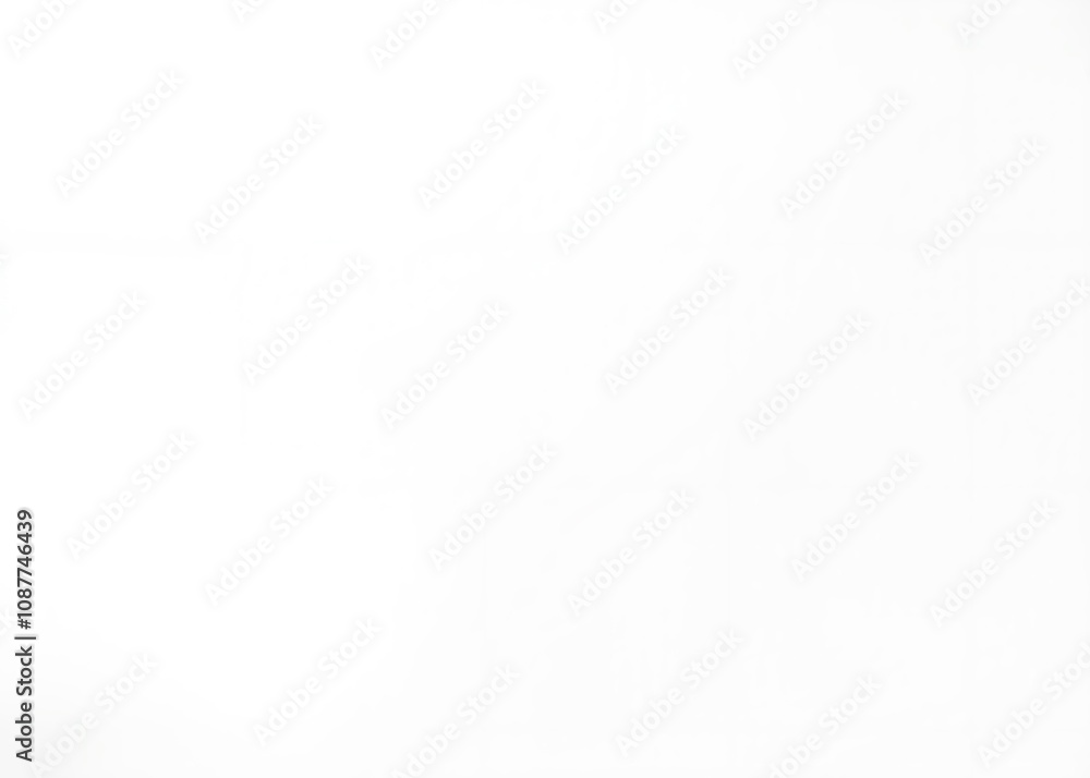 Poster white background with a clean and modern look features a subtle gradient and shading suitable for na