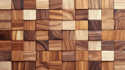 Wooden Blocks Pattern: Abstract Texture Background