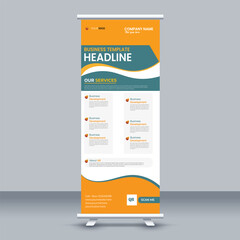 Roll-up Banner design template