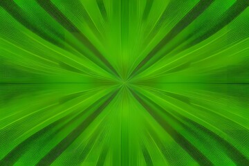 Obraz premium ia generated. abstract background. green background. background with rays