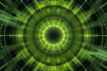 Fototapeta premium ia generated. abstract background. green background. background with rays