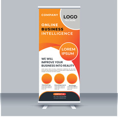 Roll-up Banner design template