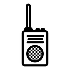 Walkie-talkie icon. Electronic device icon © ariyantodeni
