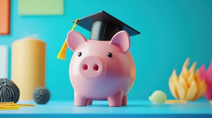 Piggy Bank Graduation: Save for Your Future