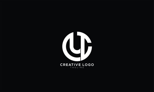 UT TU UTD OUTD Abstract initial monogram letter alphabet logo design