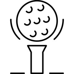 Golf Ball Icon
