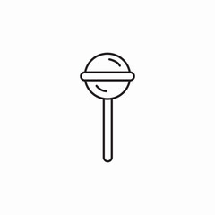 lollipop candy icon sign vector
