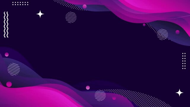 Abstract purple pink background with flowing shapes & geometric designs, suitable for modern design projects, backgrounds, print materials, and website headers.