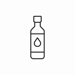 oil essential bottle icon sign vector