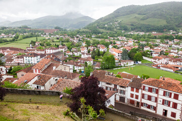 SAINT-JEAN-PIED-DE-PORT, FRANCE. The beginning of Camino de Santiago