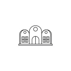 Modern Building Icon Design