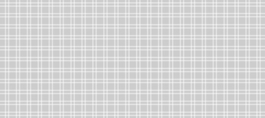 Grey and white plaid fabric texture background