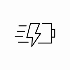 energy battery charge icon sign vector