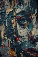 Fototapeta premium Street Art's Social Commentary