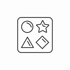 baking molds icon sign vector