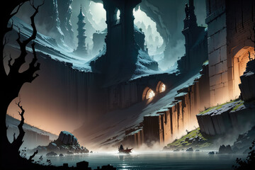 Journey to hidden temples underground
