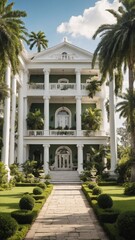 exterior of the house