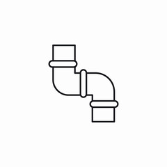 water pipe icon sign vector
