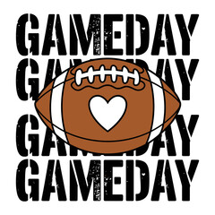 GameDay Football , Football Shirt Svg, Team Sprit, Football Shirt Sublimation vector Design