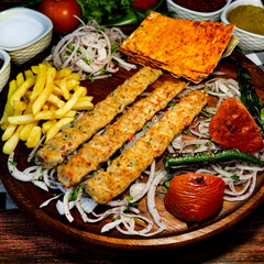 Minced Chicken Kebab