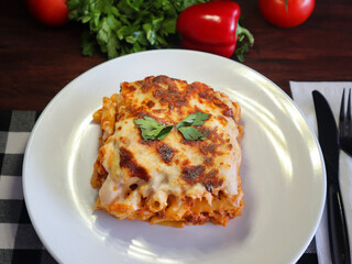 Pasta béchamel (Makaroni Bechamel)