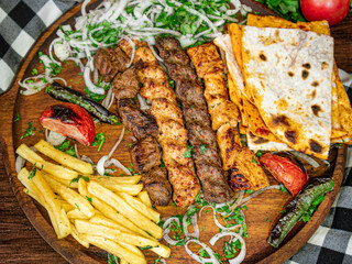 Mixed kebab