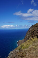 Stunning Coastal Cliff Overlooking the Deep Blue Ocean