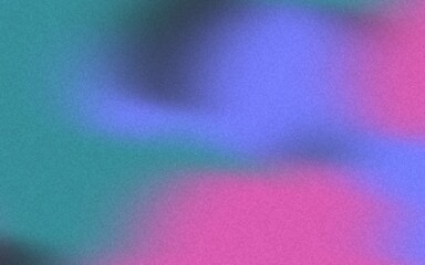 Pink purple blue green gradients background.