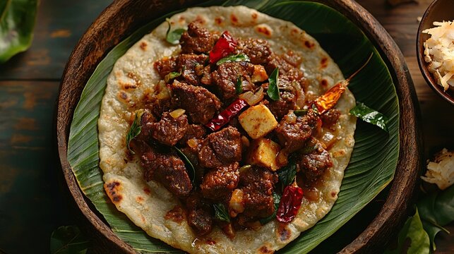 kerala beef fry indian food