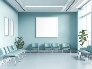 Modern Minimalist Waiting Room Interior Design