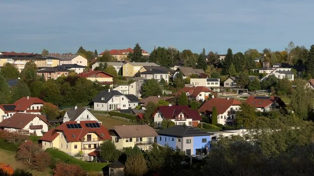 single-family homes in Austrian village