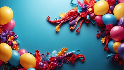 Colorful Balloons Adding Joyful Decor to Parties