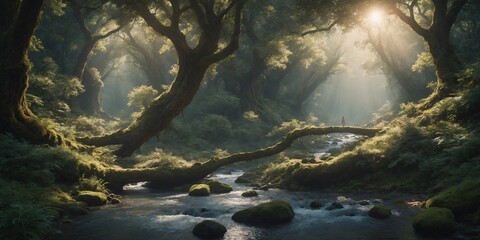 waterfall in the forest