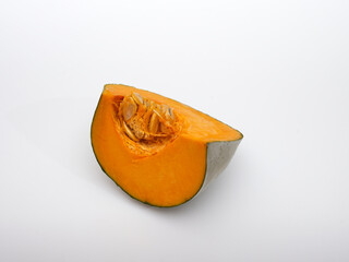 Pumpkin on a white background