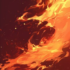 background flame