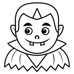 Pumpkin ghost line art coloring page