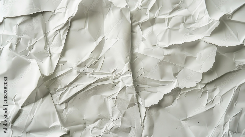 Poster a detailed view of a small portion of white paper with no visible markings or text