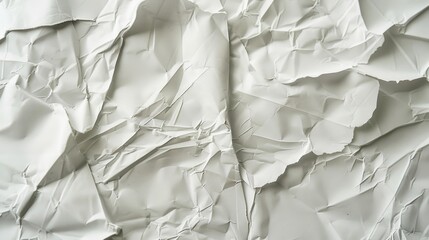 Obraz premium A detailed view of a small portion of white paper with no visible markings or text