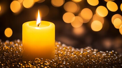 Candlelight vigil warmth and remembrance peaceful atmosphere at night