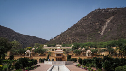 The architecture of Jaipur in India
