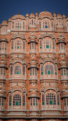 The architecture of Jaipur in India