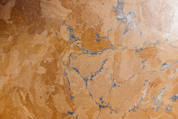 Honey marble pattern. Close-up photo texture