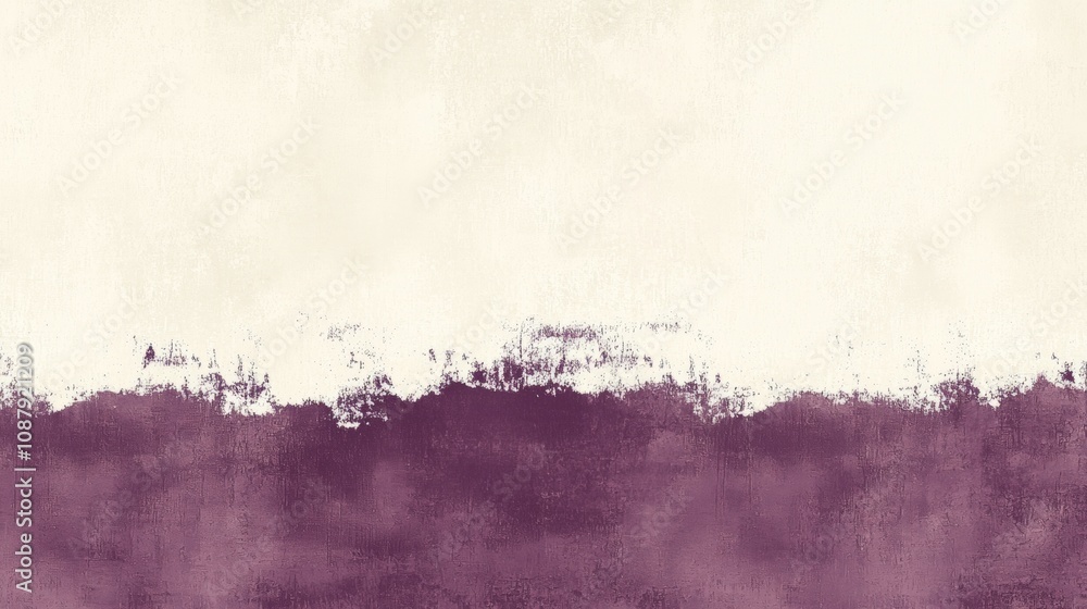 Poster purple and beige painted canvas creating an abstract background with a gradient effect, ideal for we
