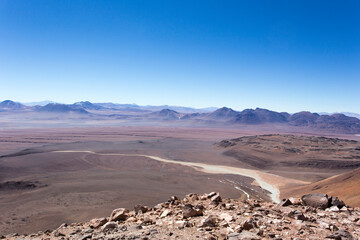 Nice landscape from Cerro Toco stratovolcano