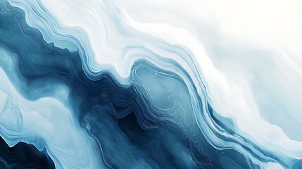 Obraz premium Subtle soft white and blue onyx gemstone texture